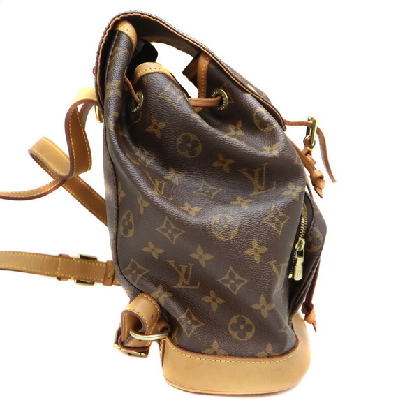 Louis Vuitton Canvas MM Monogram Rucksack Brown Monsouris - Picture 1 of 10